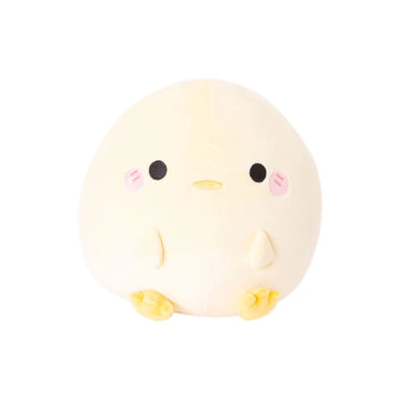 Honeymaru Rolling Mochi 10" Chick Plush Toy - Yellow