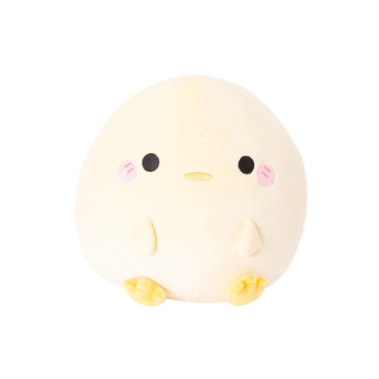 Honeymaru Rolling Mochi 10" Chick Plush Toy - Yellow