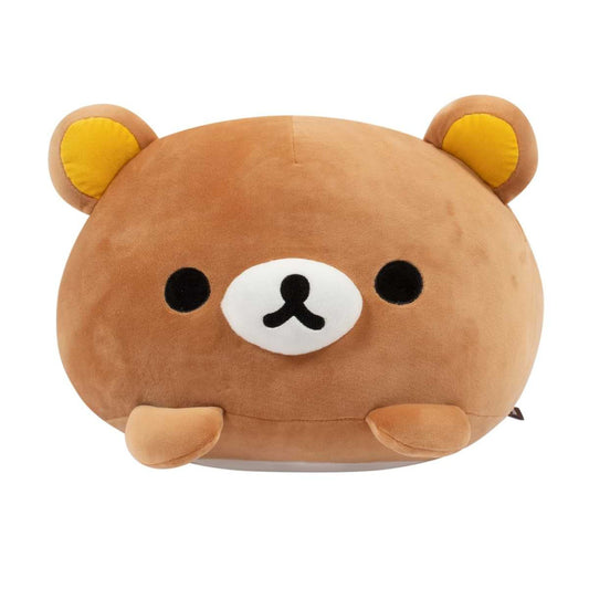 Peluche de cojín Mochi original de San-X de Rilakkuma, marrón