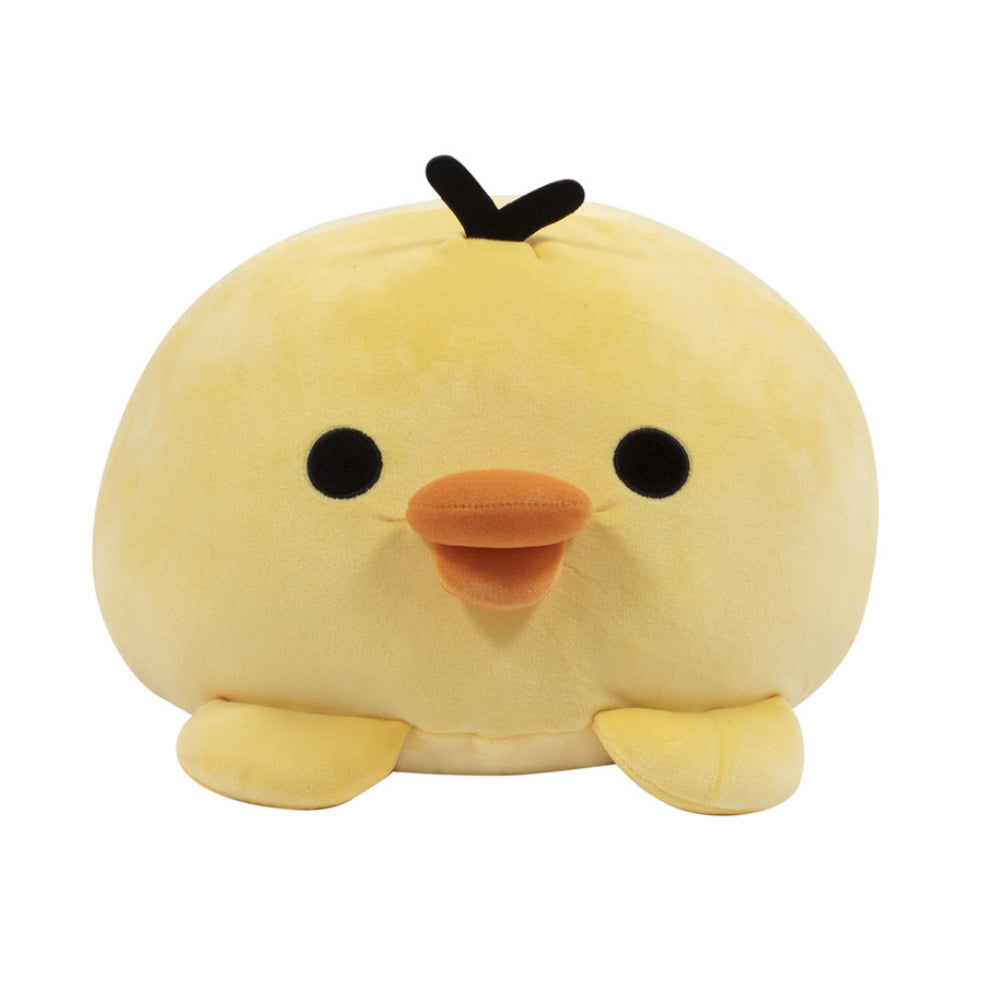 Peluche de cojín Mochi original de San-X, Kiiroitori de Rilakkuma, amarillo