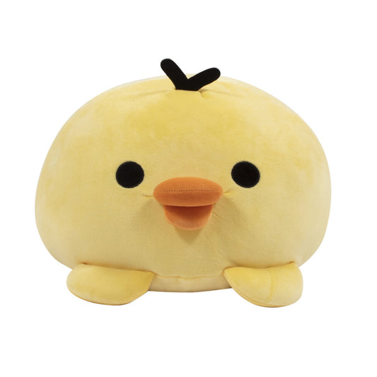 Rilakkuma Kiiroitori San-X Original Mochi Cushion Plush Toy, Yellow