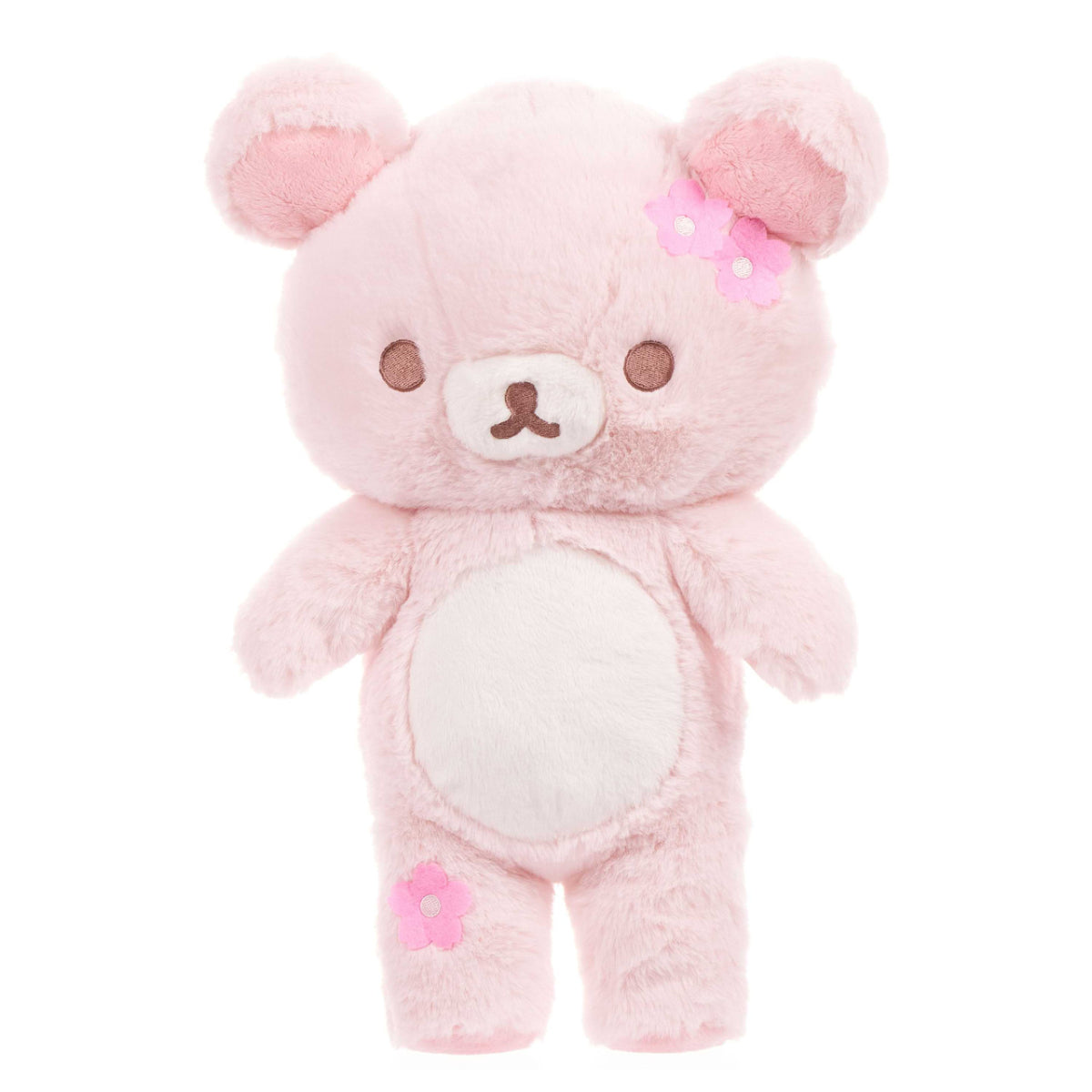 San-X Original Rilakkuma 15" Cherry Blossom Plush Toy - Pink