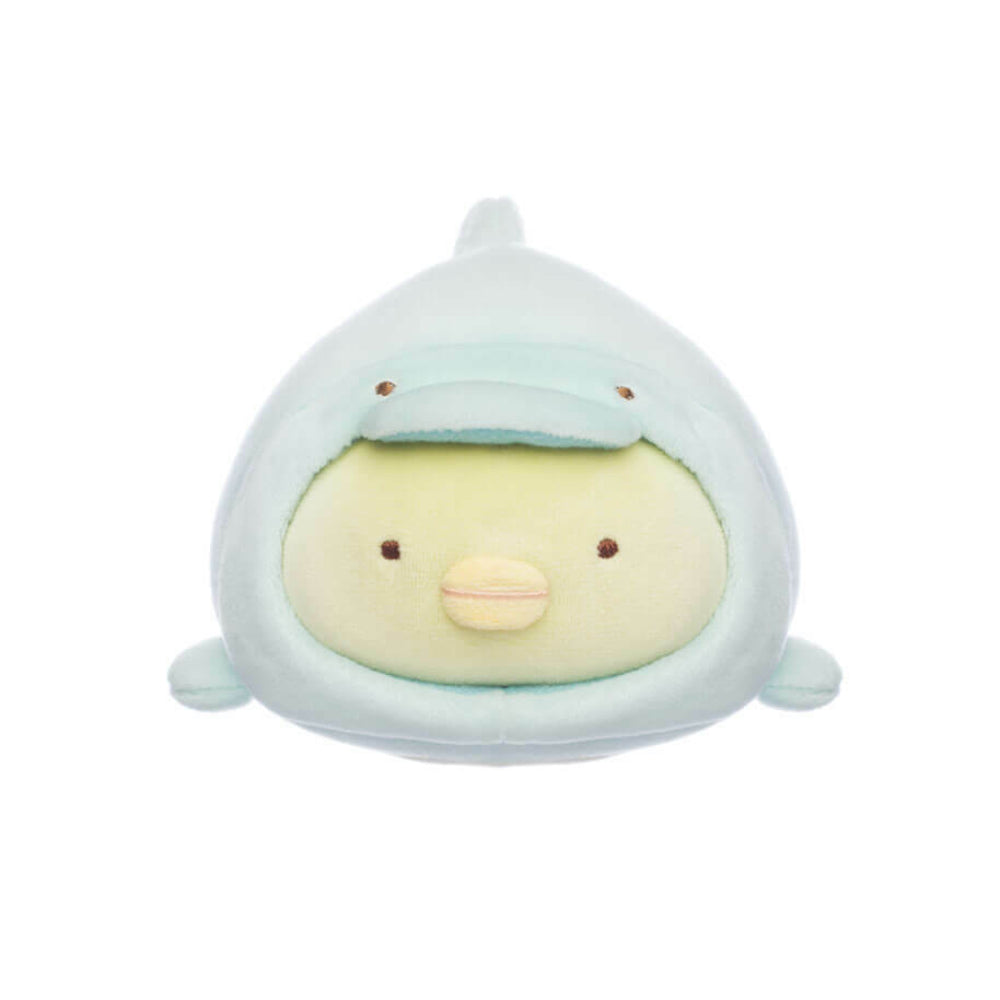 San-X Original Sumikkogurashi 7" Shark Mochi Penguin Plush Toy