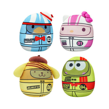 Surtido de juguetes de peluche Squishmallows de 8" de Sanrio Tokyo Racer