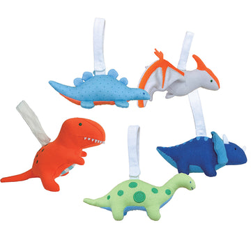 Sonajeros de dinosaurio Wonder &amp; Wise