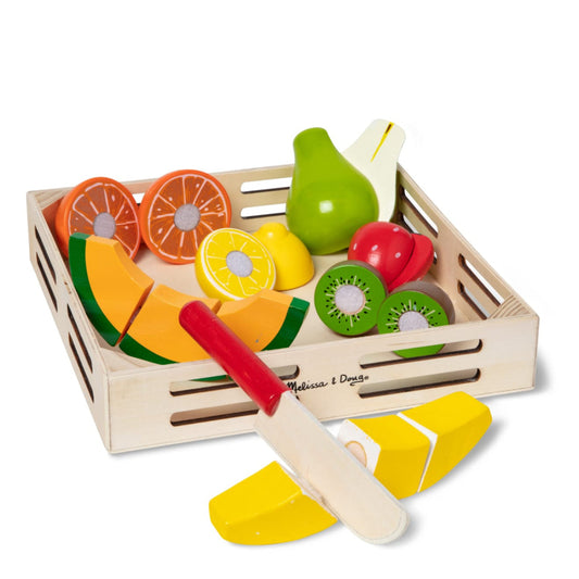 Juego de frutas para cortar de Melissa &amp; Doug (17 piezas)