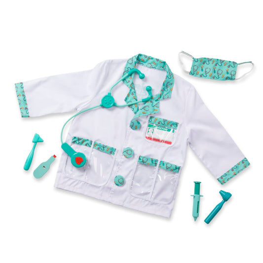 Melissa & Doug Kids Doctor Role Play Costume Set