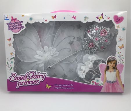 Fairy Princess Dress Set - White