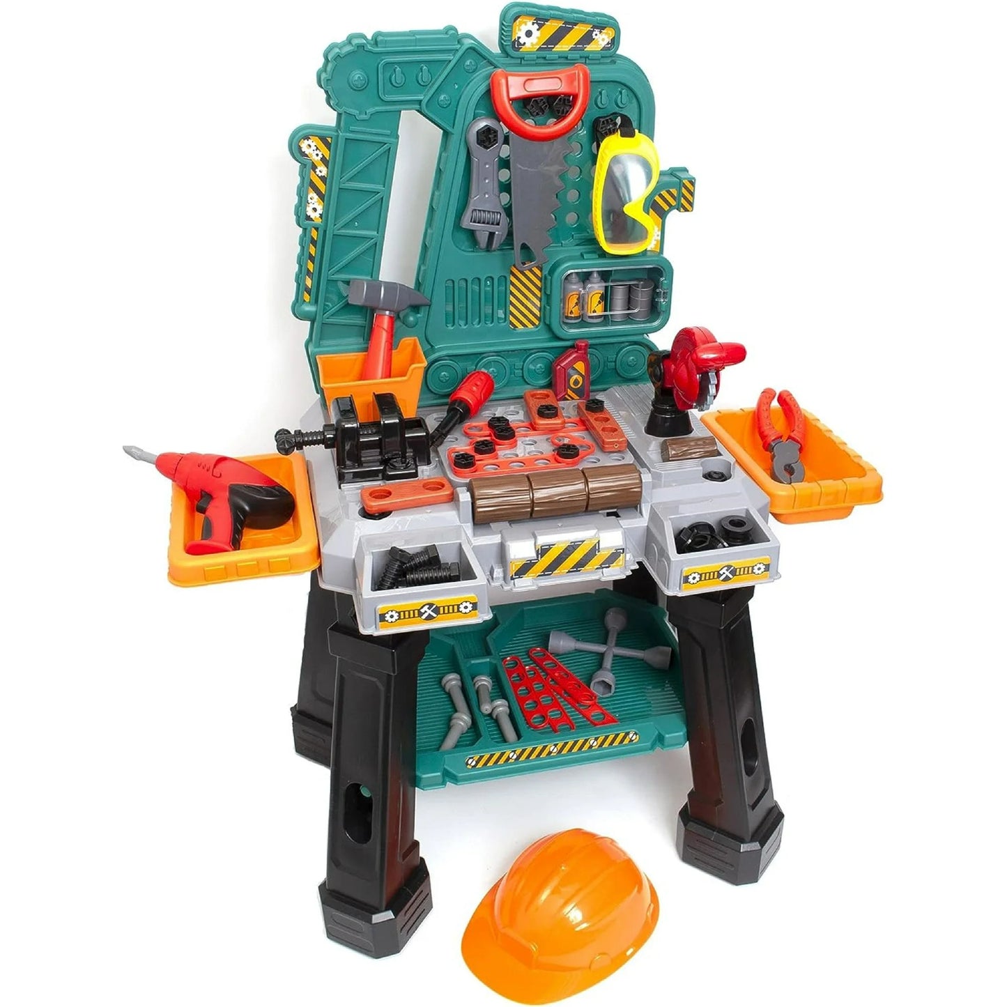 Workbench Construction Toy Tool Set Playset