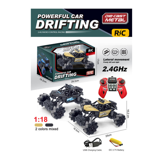 RC 1:18 Scale Powerful Drifting Remote Control Car - Assortment