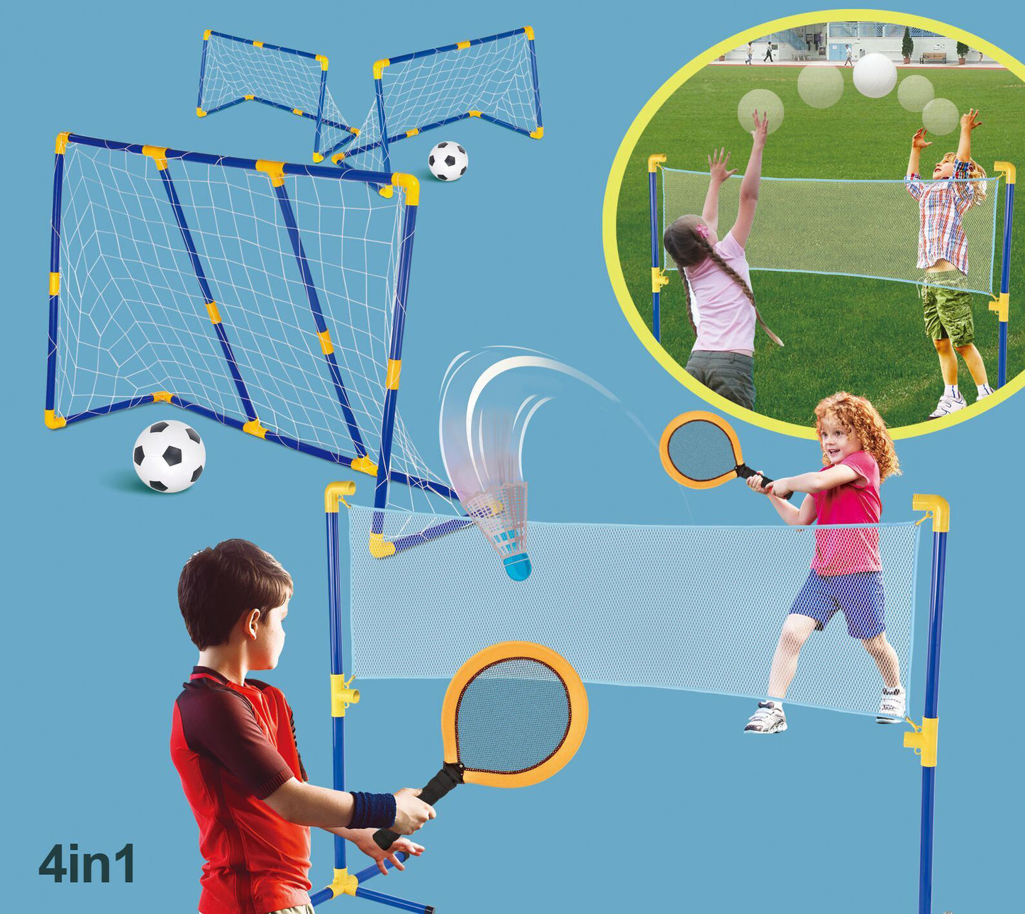 Juguetes deportivos 3 en 1 de Ocean Toys