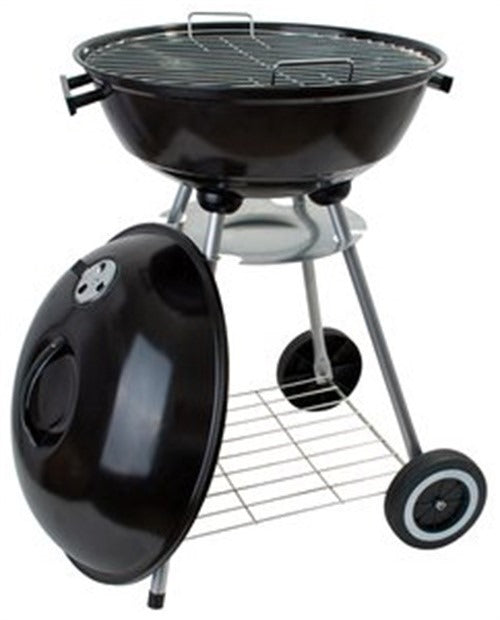 Alpine Cuisine BBQ-RS18 Charcoal Grill with wheels - Black