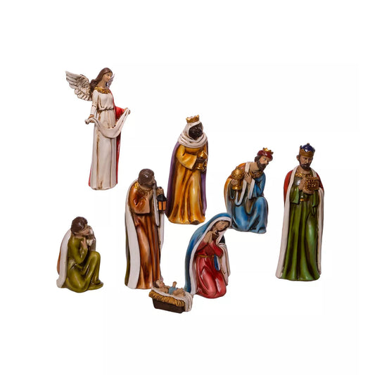 Kurt Adler 8-Piece Nativity Set