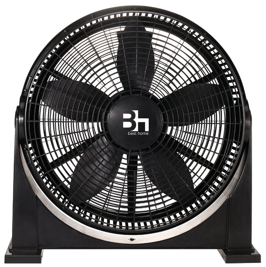 Best Home 20" Circular Box Fan - Black