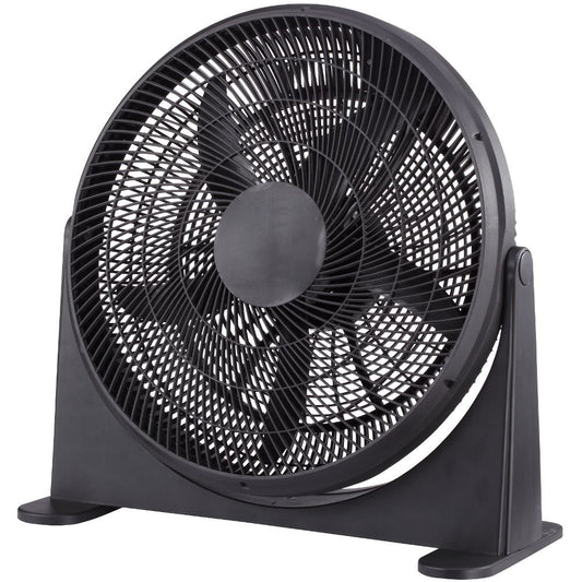 Best Home 23" 3-Speed Circular Box Fan with Cary Handle - Black