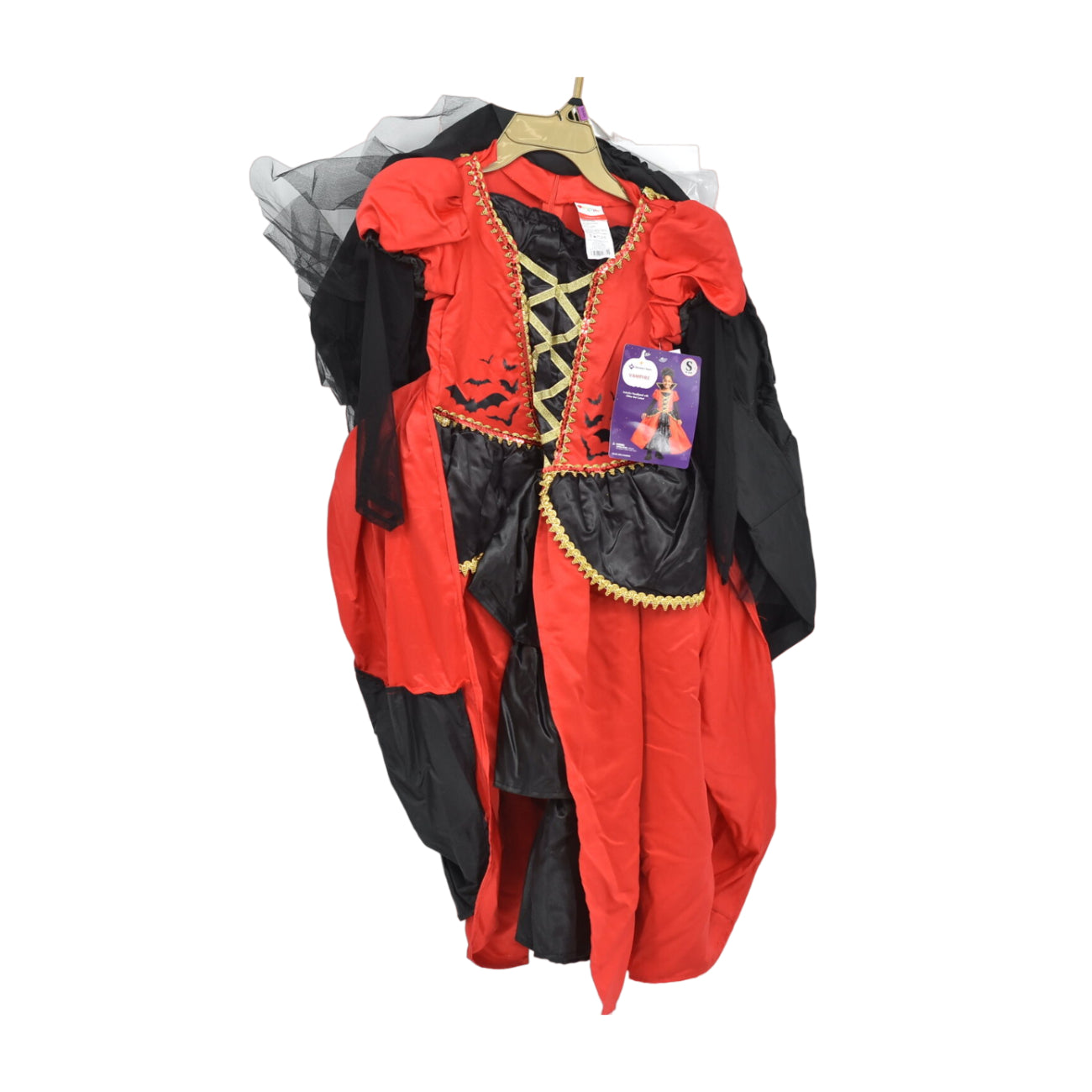 Disguise Girl's Vampire Costume for Kids - Medium