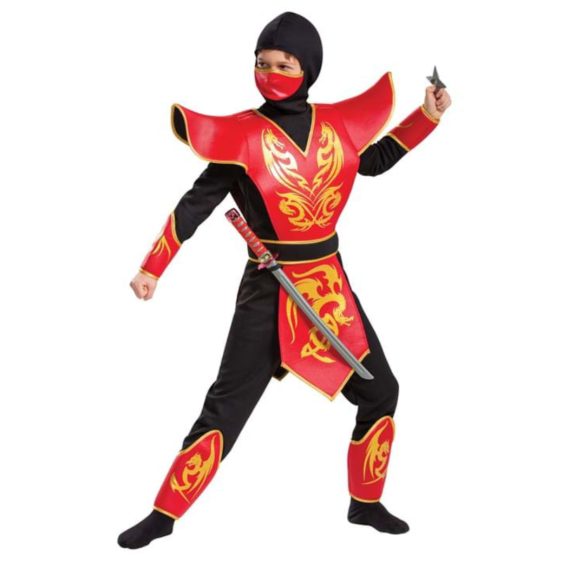 Disguise Ninja Prestige Costume for Kids - Medium