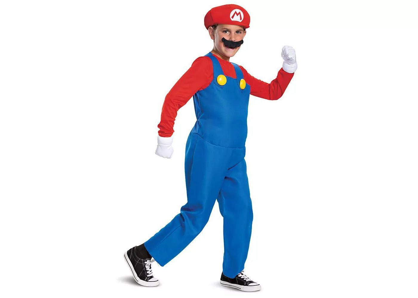 Deluxe Boys Nintendo Super Mario Costume for Kids - Medium