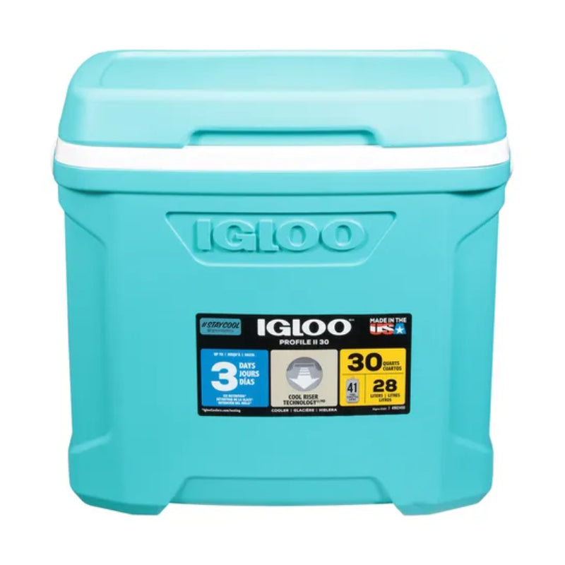 Igloo Profile II 30-Quart Cooler - Teal