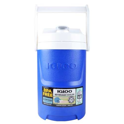 Igloo Laguna Half gal Beverage Cooler - Majestic Blue - Curacao