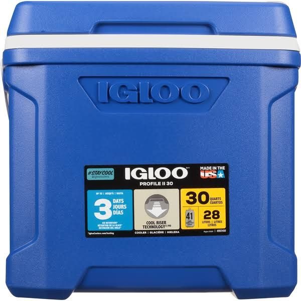 Igloo Profile II 30 quarts Cooler - Blue