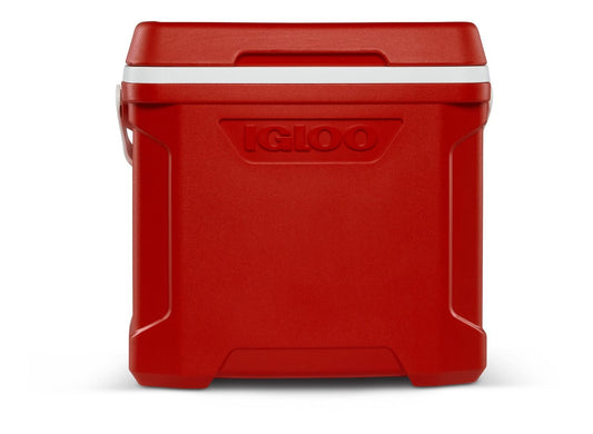 Nevera portátil Igloo Profile II de 30 cuartos de galón, color rojo 