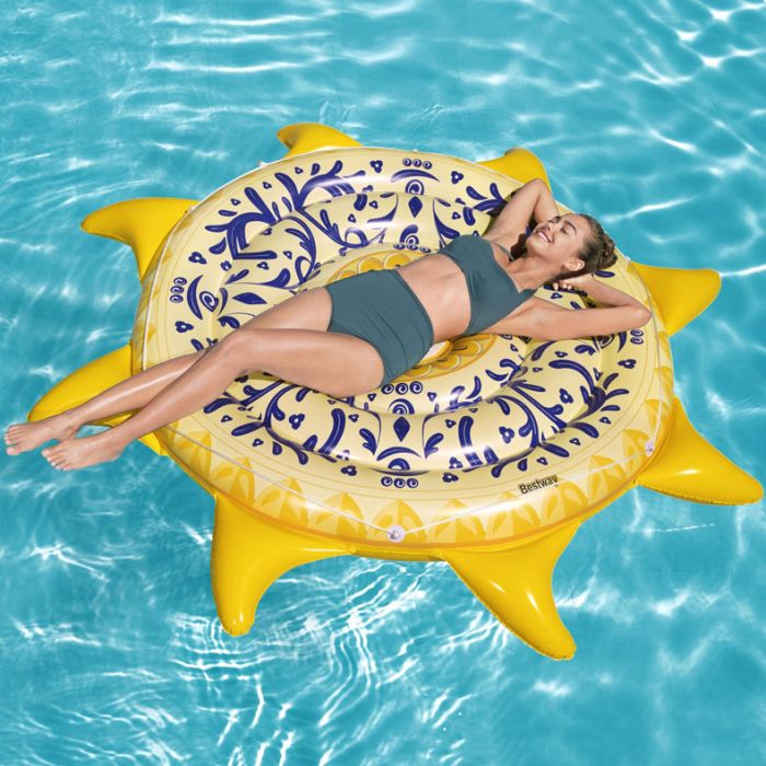 Bestway Float'n Fashion Sunny Sicily Island Pool Float - Curacao