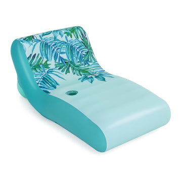 Bestway H2OGO! Luxury Fabric Lounge with 50+ SPF and Cup Holder - Curacao
