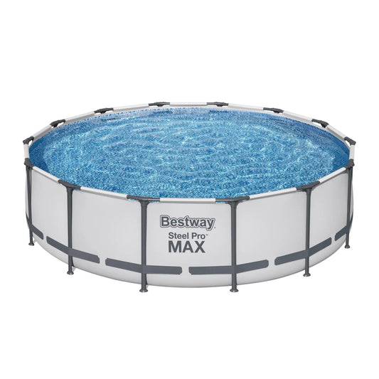 Piscina elevada redonda de 14' x 42" de Bestway Steel Pro MAX 