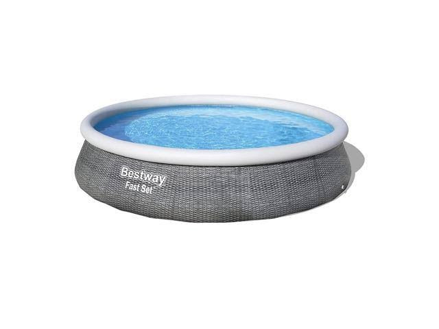 Piscina inflable sobre el suelo Bestway Fast Set de 13' x 33" con bomba de filtrado