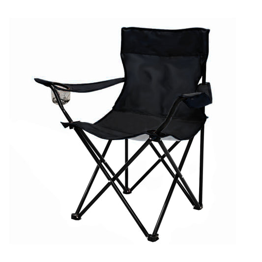 Silla plegable Best Home de 31,5" - Color negro