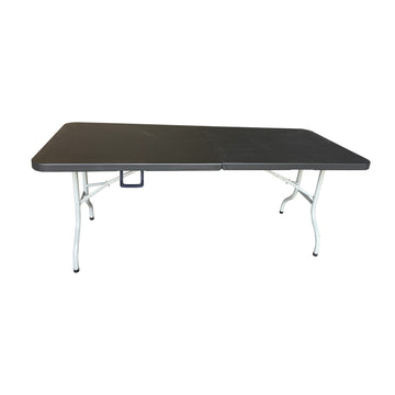 Folding Rectangular 6 Feet Table Black