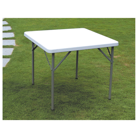 3-Feet Square Table - White