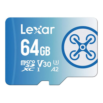 Tarjeta de memoria MicroSDXC Lexar LMSFLYX064G de 64 GB FLY UHS-I