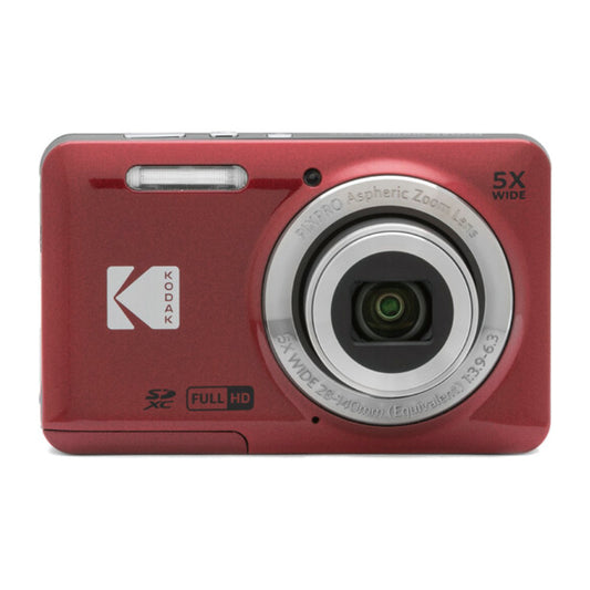 Kodak Pixpro FZ55 Friendly Zoom 16MP Digital Camera - Red