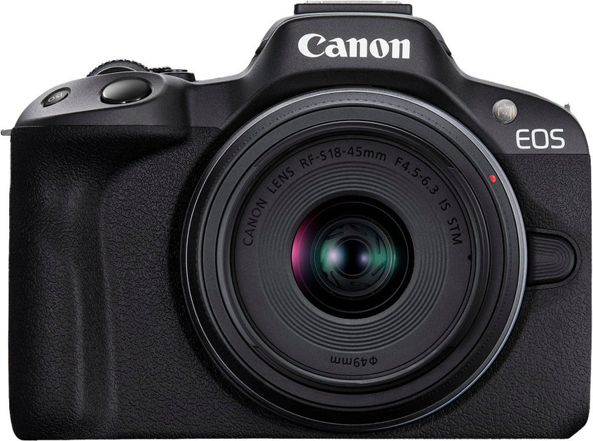 Canon - EOS R50 4K Video Mirrorless Camera with RF-S 18-45mm f/4.5