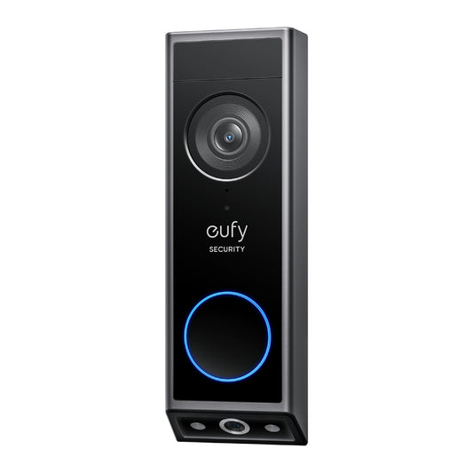 Eufy Security E340 2K Wi-Fi Battery-Powered Video Doorbell - Black