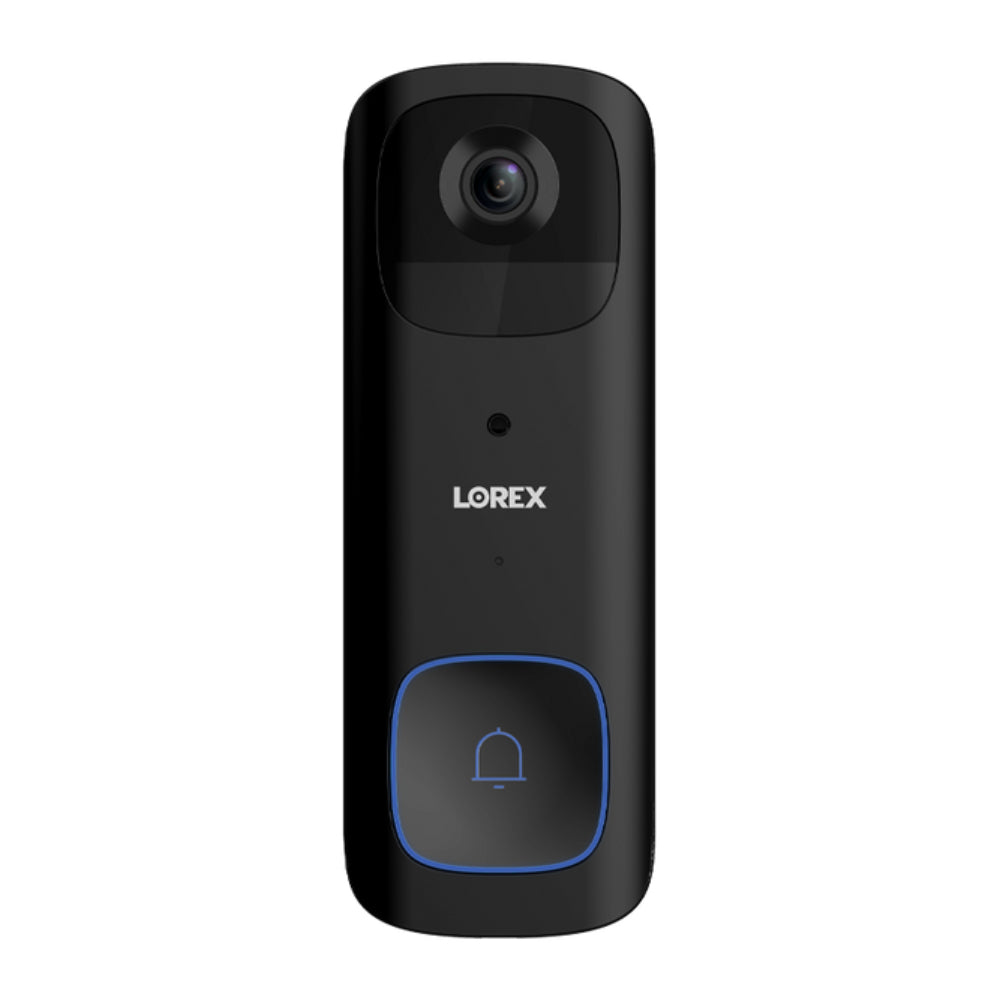 Lorex 2K Battery Video Doorbell, Black