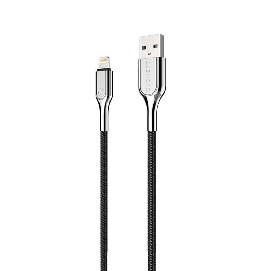 Cygnett Armored 9 ft Lightning to USB-A Charge and Sync Cable - Black