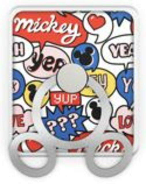 SPINPOP Disney Mickey Talk Bubbles - Soporte y agarre para teléfono móvil