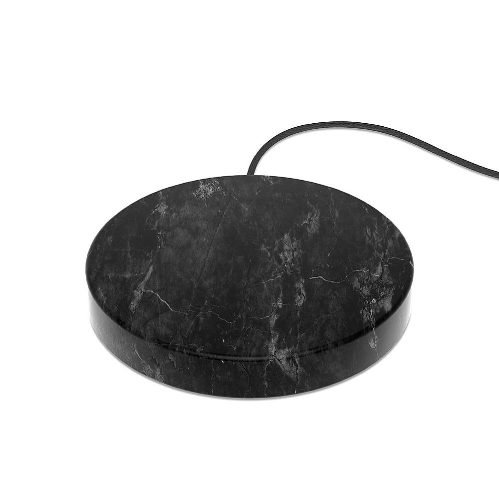 Base de carga inalámbrica con Qi de 10 W Eggtronic Stone de Einova: mármol negro