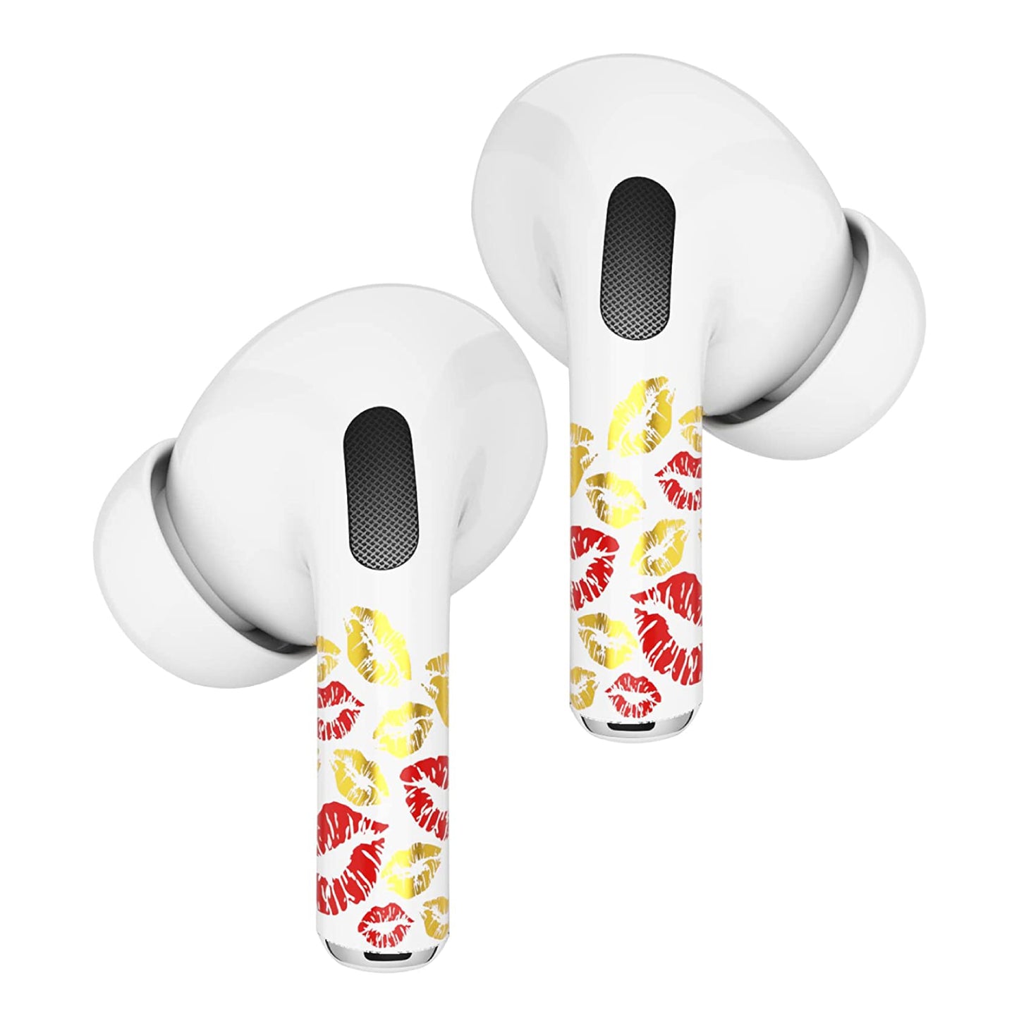 ROCKMAX AirPods Pro/Pro 2 Skin, labios dorados