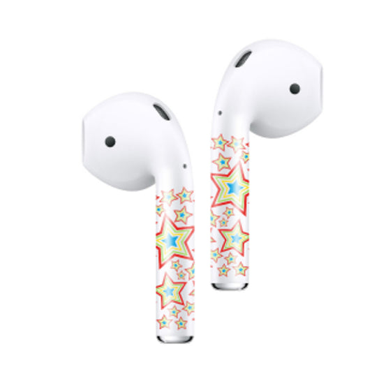 ROCKMAX AirPods (2.ª generación) Funda con estrellas