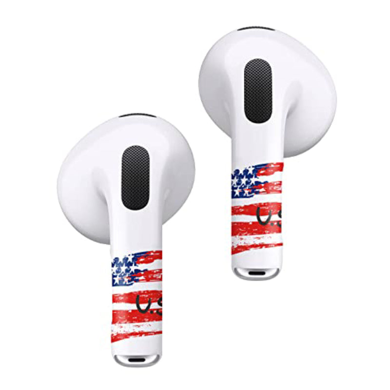 ROCKMAX AirPods (3.ª generación) Funda con bandera estadounidense