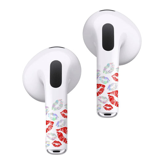 ROCKMAX AirPods Pro 3 Skin, labios láser