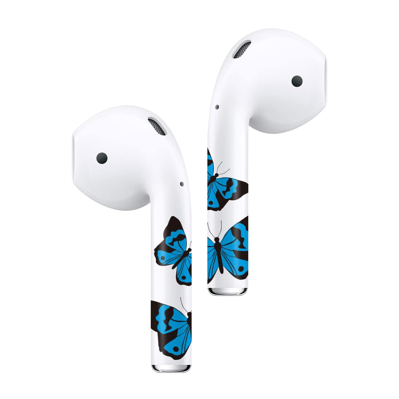 ROCKMAX AirPods (2nd Generation) Skin, Blue Butterfly