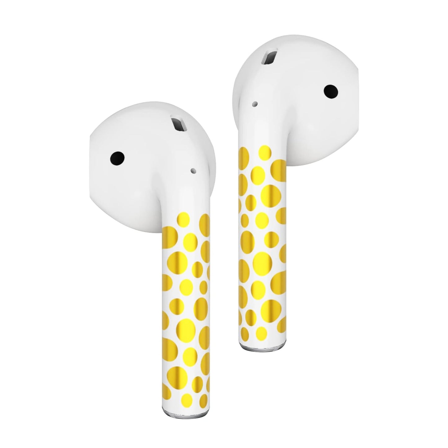 ROCKMAX AirPods (2nd Generation) Skin, Gold Polka Dot