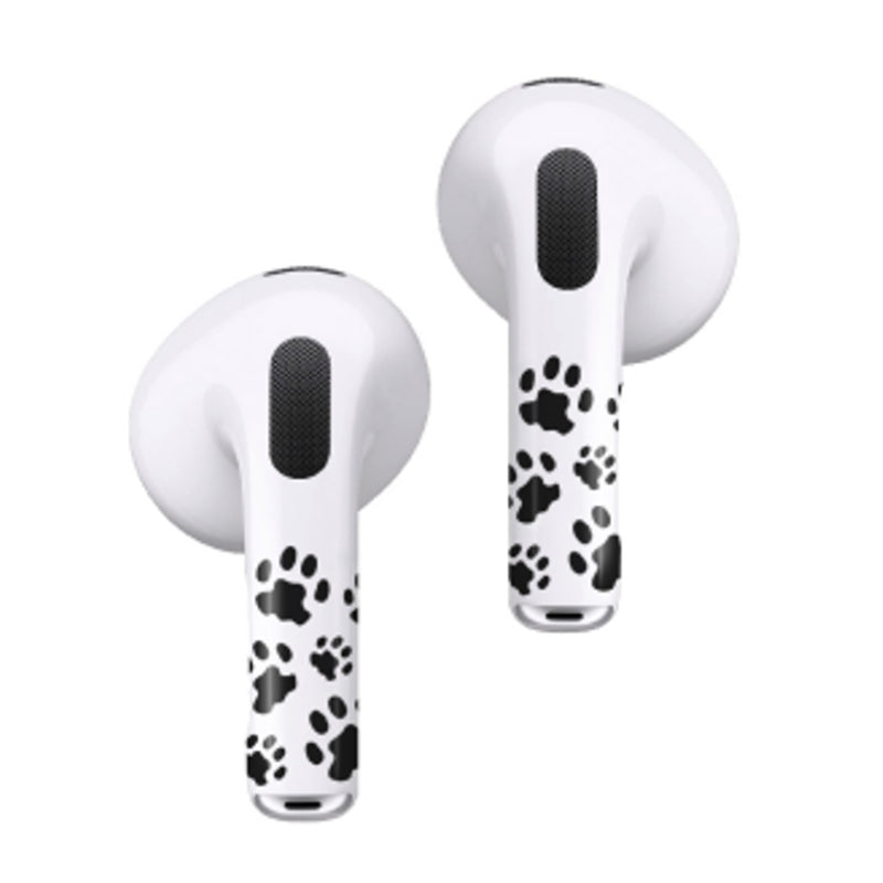 ROCKMAX AirPods (3rd Generation) Skin, Black Paws