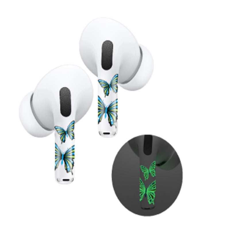 ROCKMAX AirPods Pro/Pro (2nd Generation) Skin, Glowing Butterfly