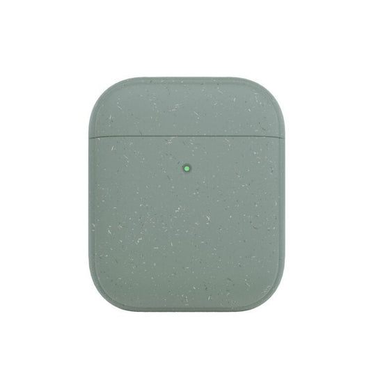 CS Woodcessories Bio Charging Case for Apple Airpods (1st & 2nd Generation) - Midnight Green